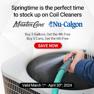 Spring Coil Cleaner Savings