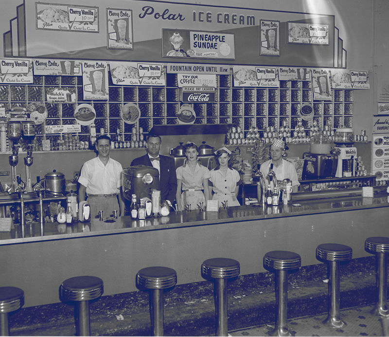 Ice cream parlor